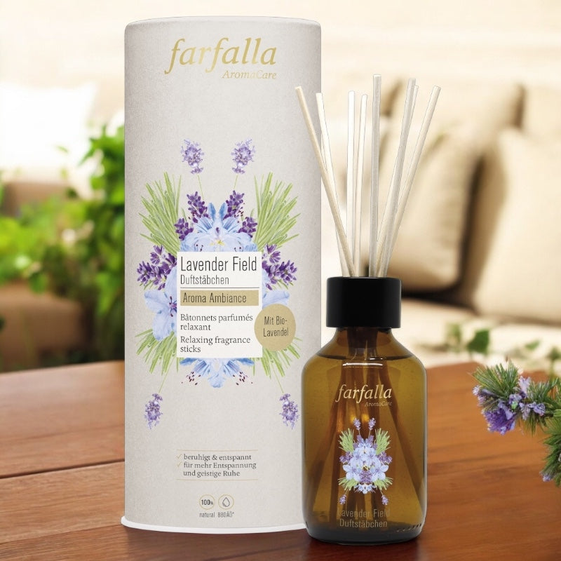 Farfalla - Entspannende Duftstäbchen Lavender Field 150ml