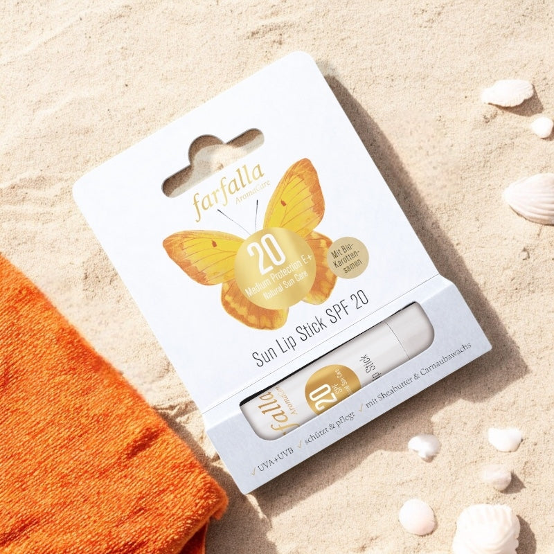 Farfalla - Baume à lèvres solaire BIO IP 20 4,6g