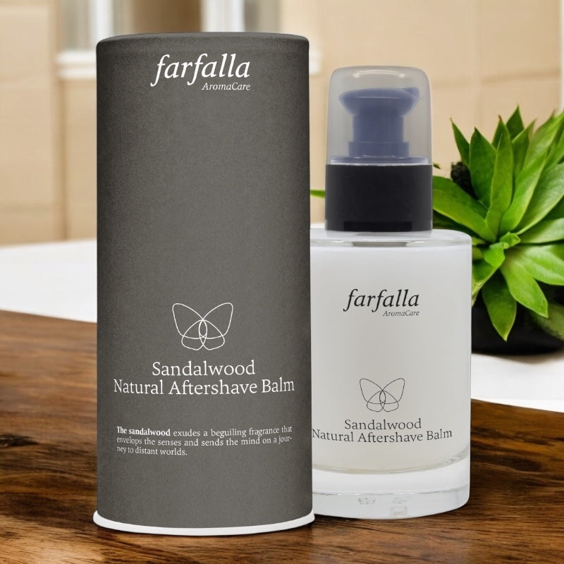 Farfalla - Baume après-rasage homme BIO bois de santal 100ml
