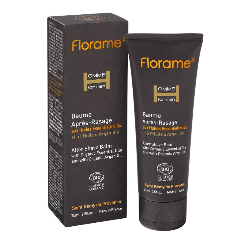 Florame - Baume après-rasage homme BIO cèdre & argan 75ml