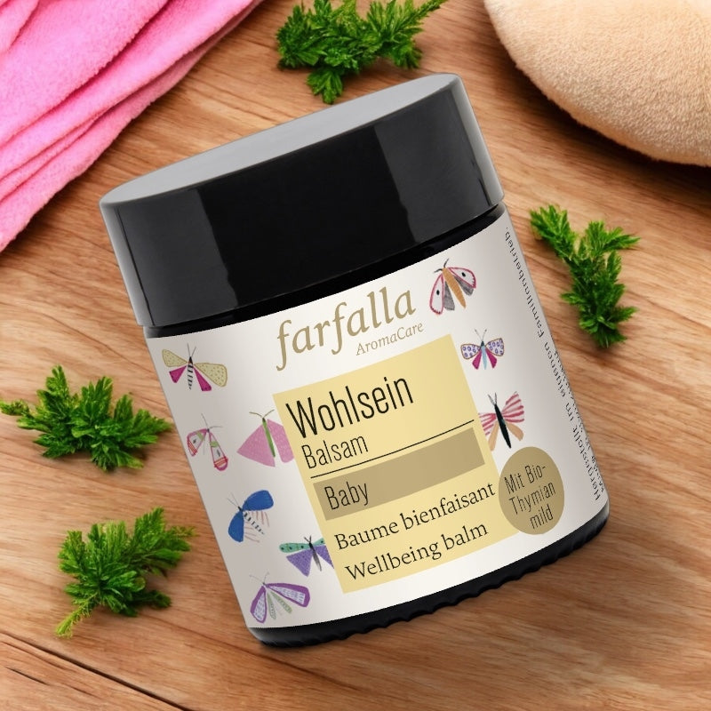 Farfalla - Baume bienfaisant bébé BIO thym 30ml