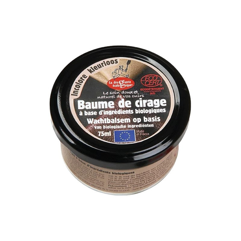 La Droguerie Écologique - Baume de cirage incolore 75ml