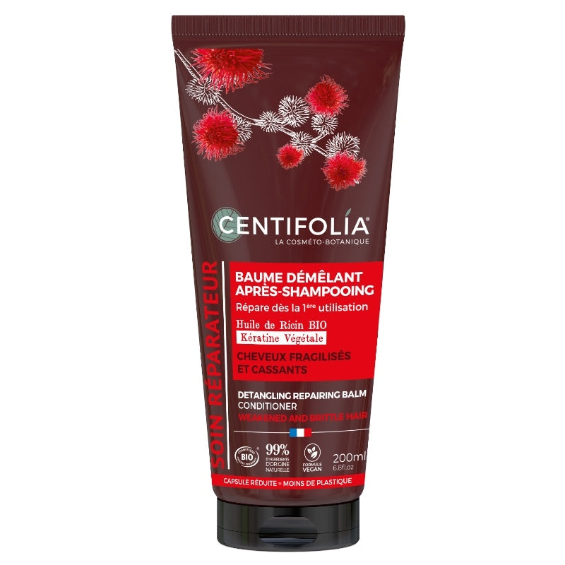 Centifolia - Baume démêlant réparateur après-shampooing BIO ricin 200ml