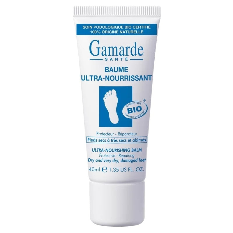 Gamarde - Baume ultra-nourrissant BIO - pieds secs et abîmés - 40ml