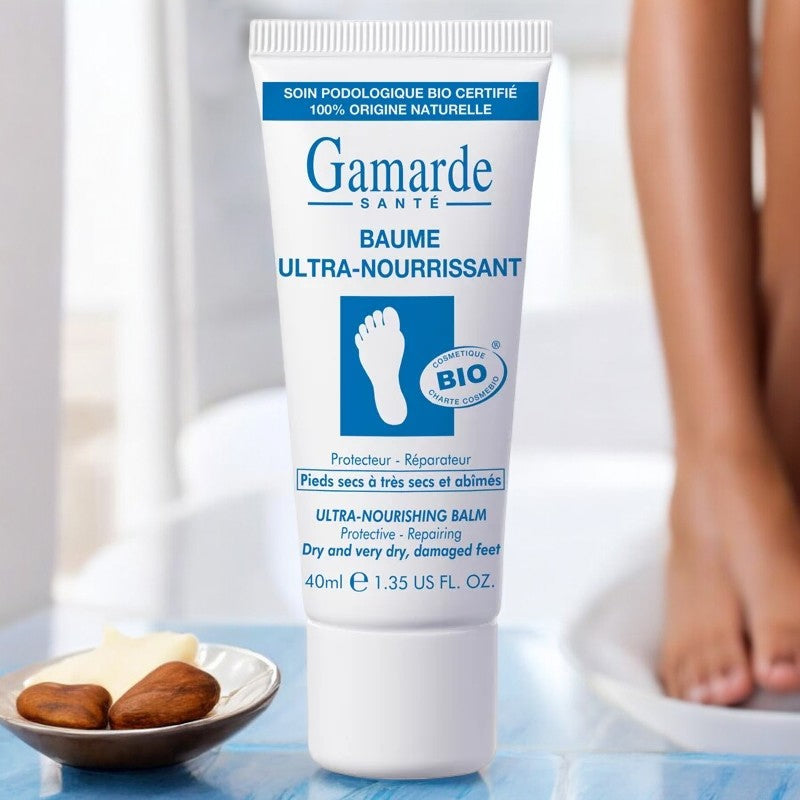 Gamarde - Baume ultra-nourrissant BIO - pieds secs et abîmés - 40ml