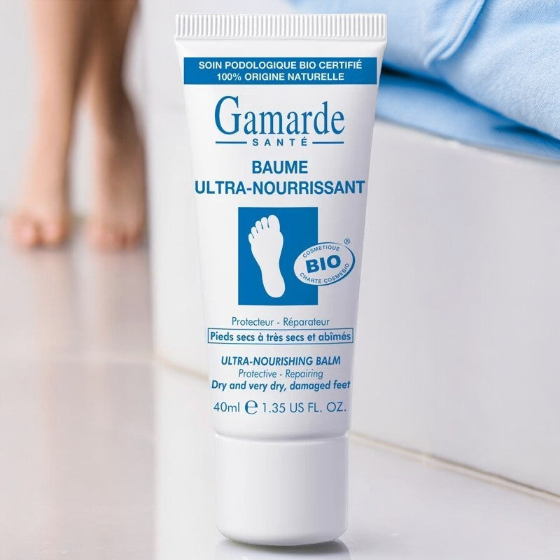 Gamarde - Baume ultra-nourrissant BIO - pieds secs et abîmés - 40ml
