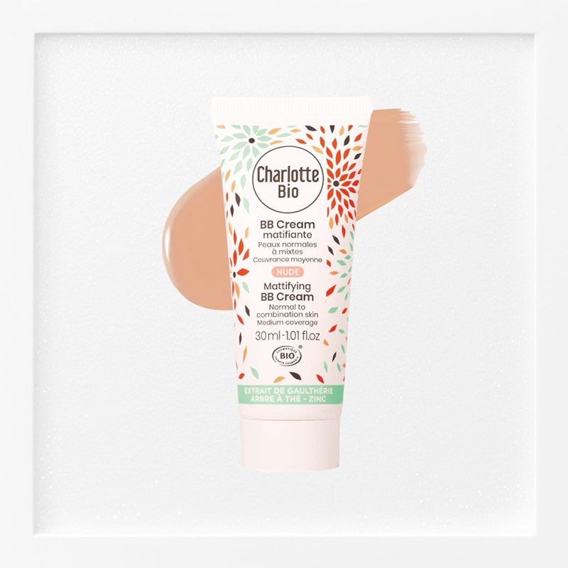 Charlotte Bio - BB cream matifiante nude BIO 30ml