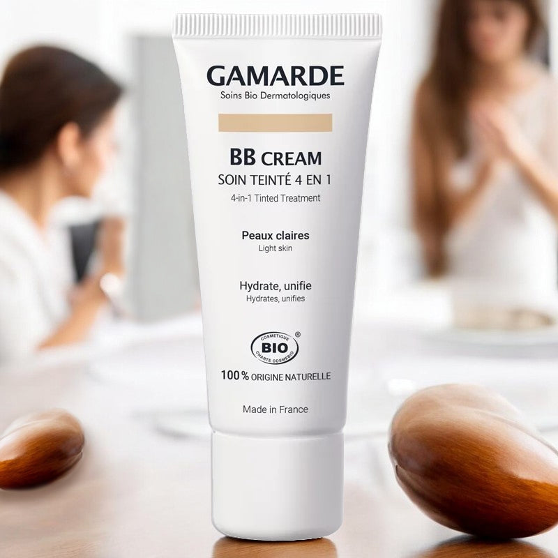 Gamarde - BB crème 4 en 1 BIO - hydrate & unifie - peaux claires - 40g