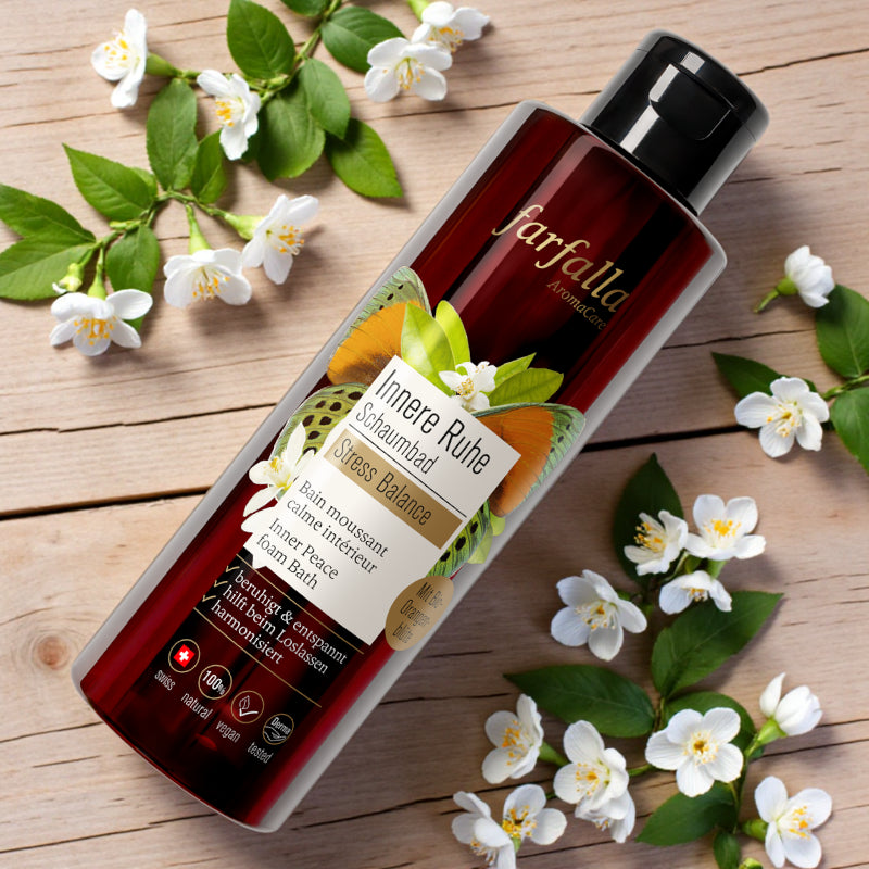 Farfalla - Bain moussant calme intérieur BIO fleur d'oranger 200ml