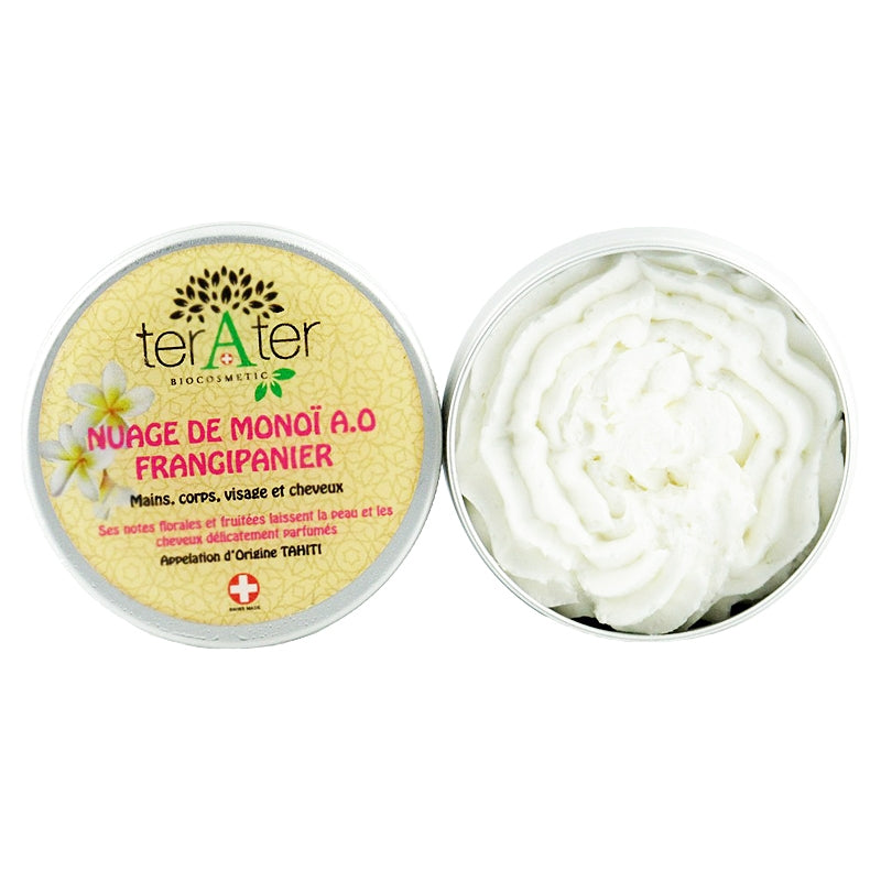 Beurre BIO Nuage de monoï, frangipanier & karité