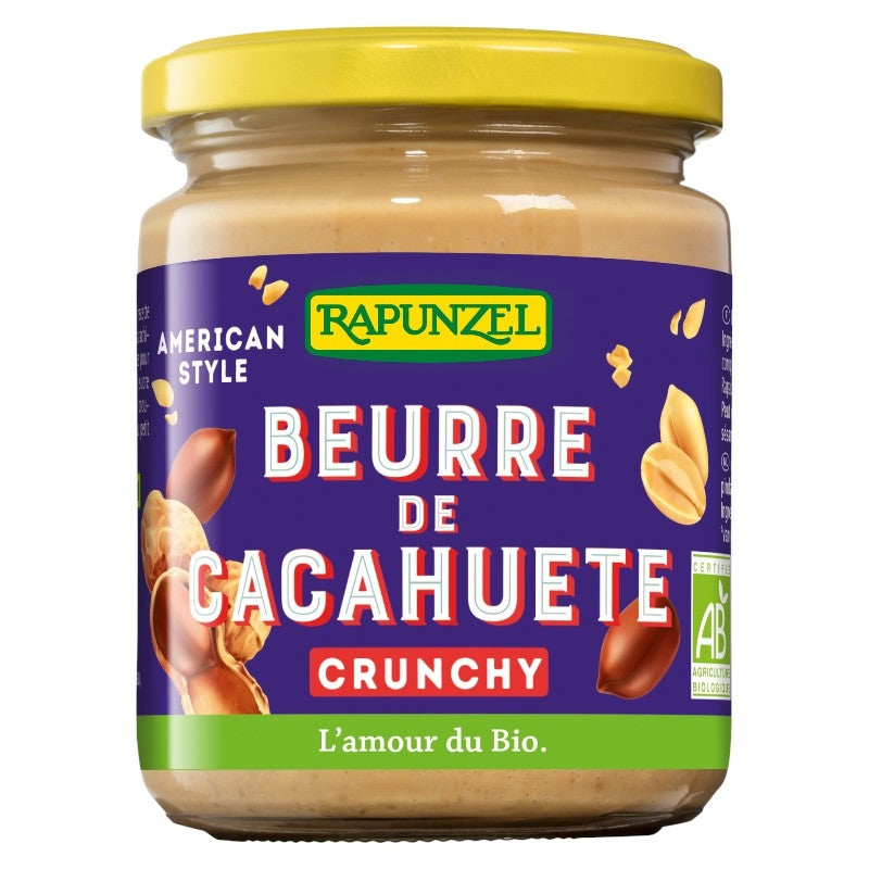 Bio-Erdnussbutter nach amerikanischer Art - 250 g - Rapunzel