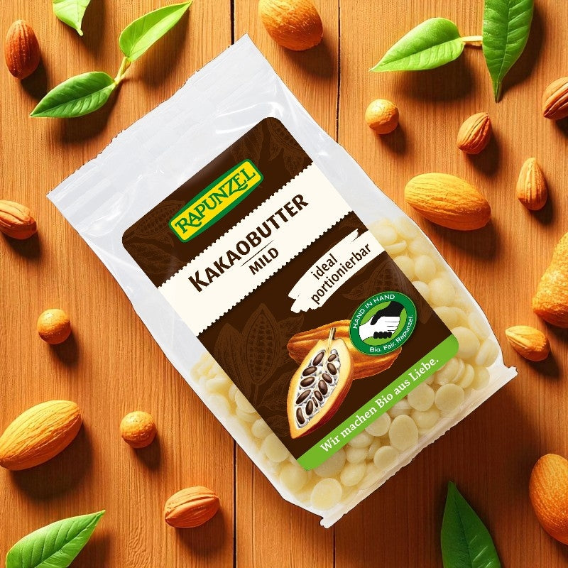 Bio-Kakaobutter, desodoriert - 100 g - Rapunzel