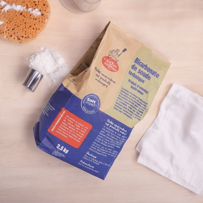 La Droguerie Écologique - Bicarbonate de soude technique 2,5kg