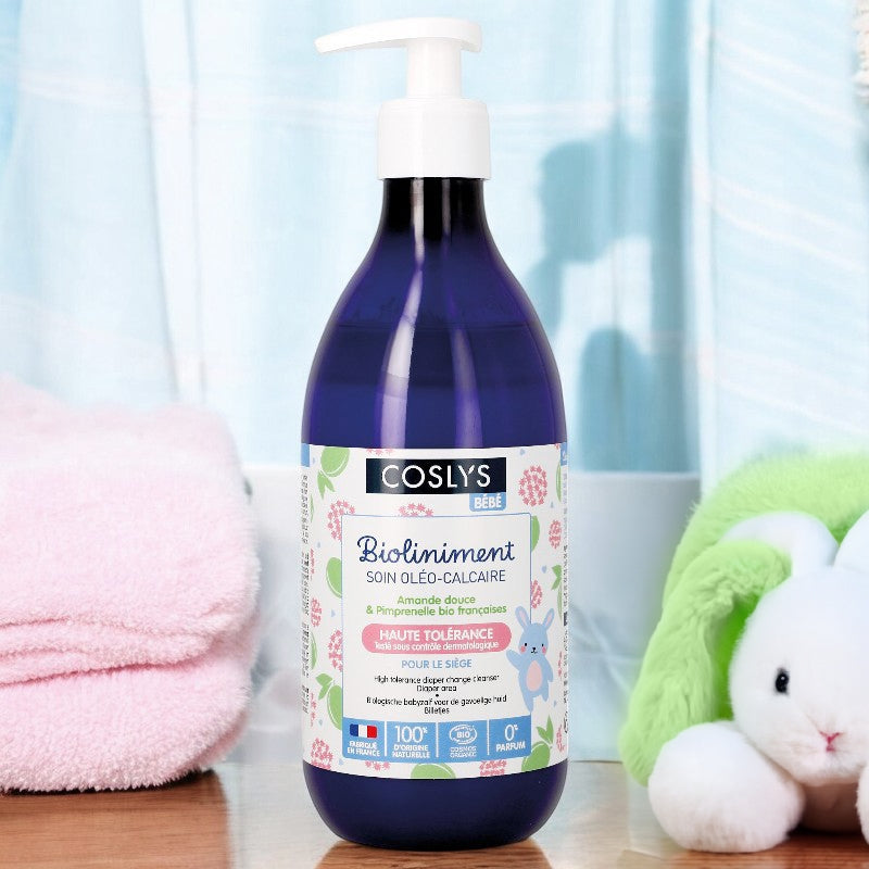 Coslys - Bioliniment oléocalcaire bébé BIO pimprenelle 500ml