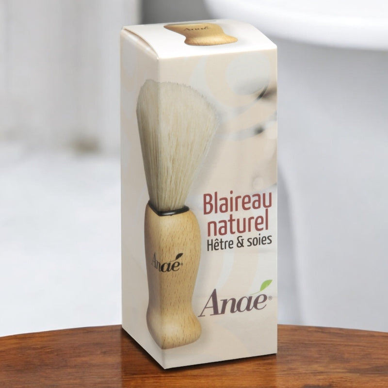 Anaé - Blaireau en hêtre et soie naturelle