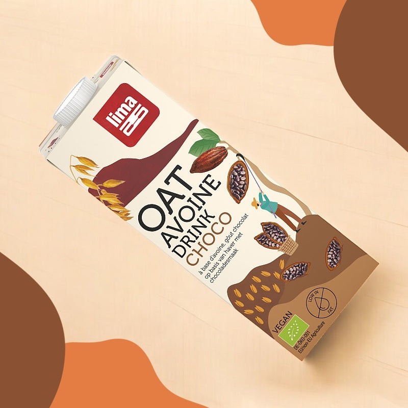 Lima - Boisson à l'avoine avec chocolat BIO 1l