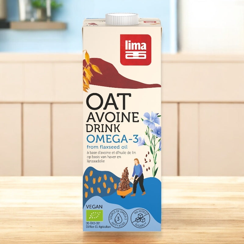 Lima - Boisson à l'avoine avec Omega 3 BIO 1l