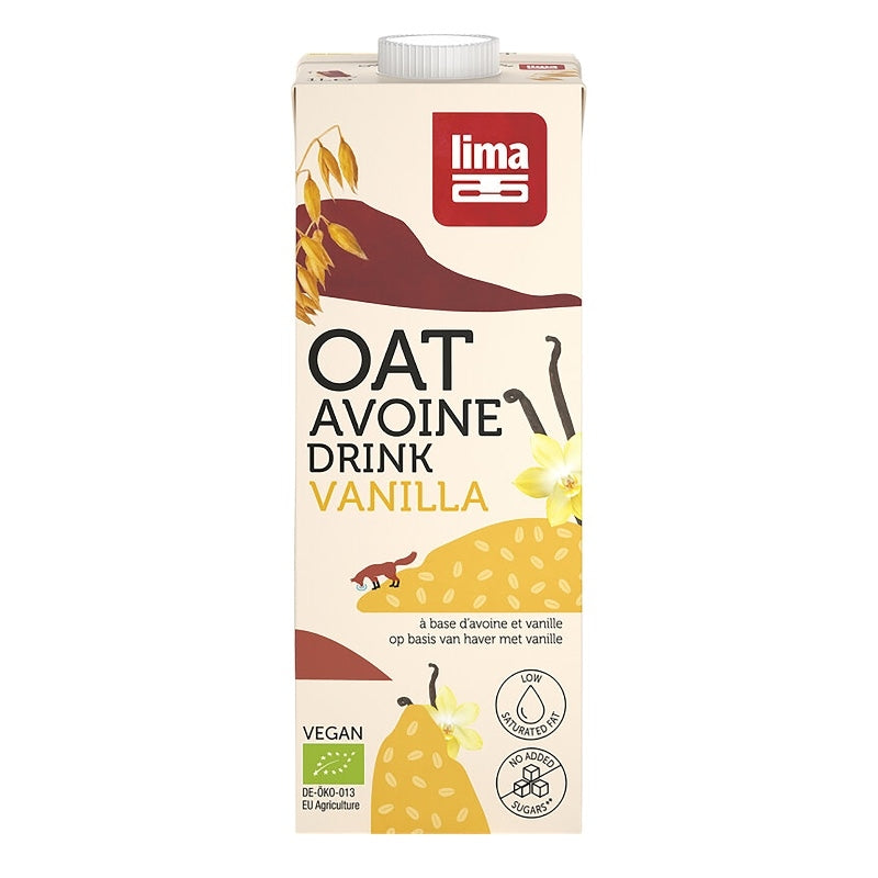 Lima - Boisson à l'avoine avec vanille BIO 1l