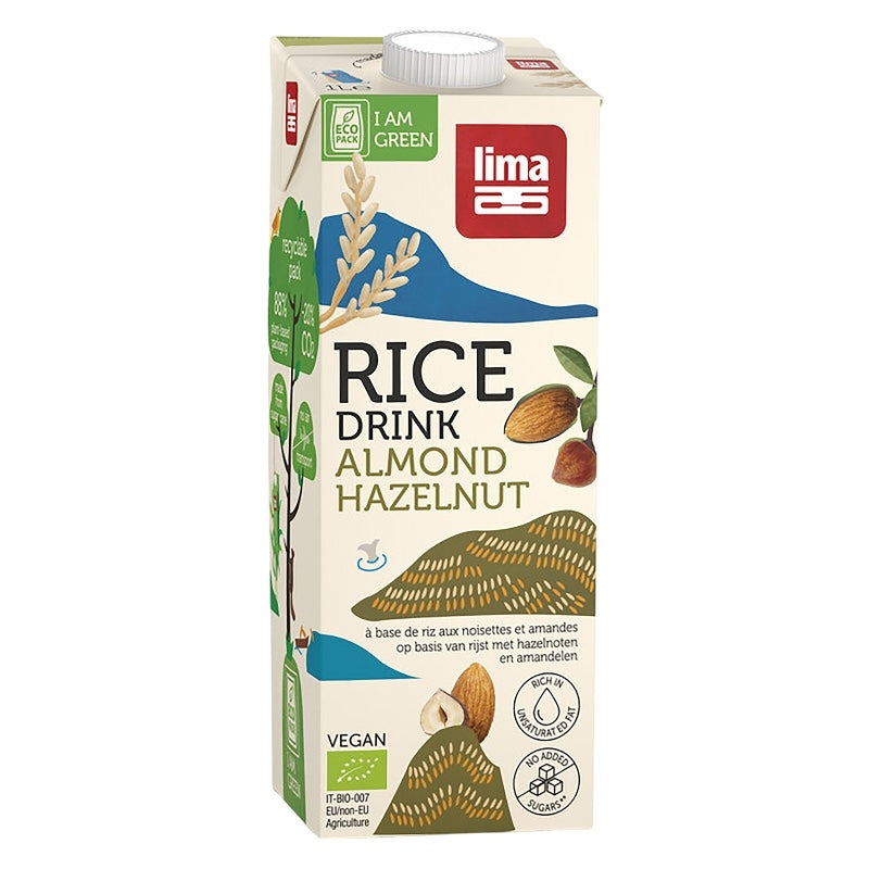 Lima - Boisson au riz avec noisettes & amandes BIO 1l