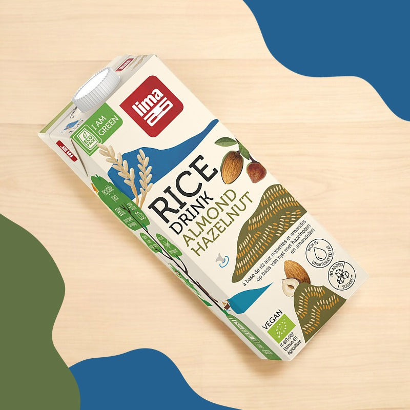 Lima - Boisson au riz avec noisettes & amandes BIO 1l