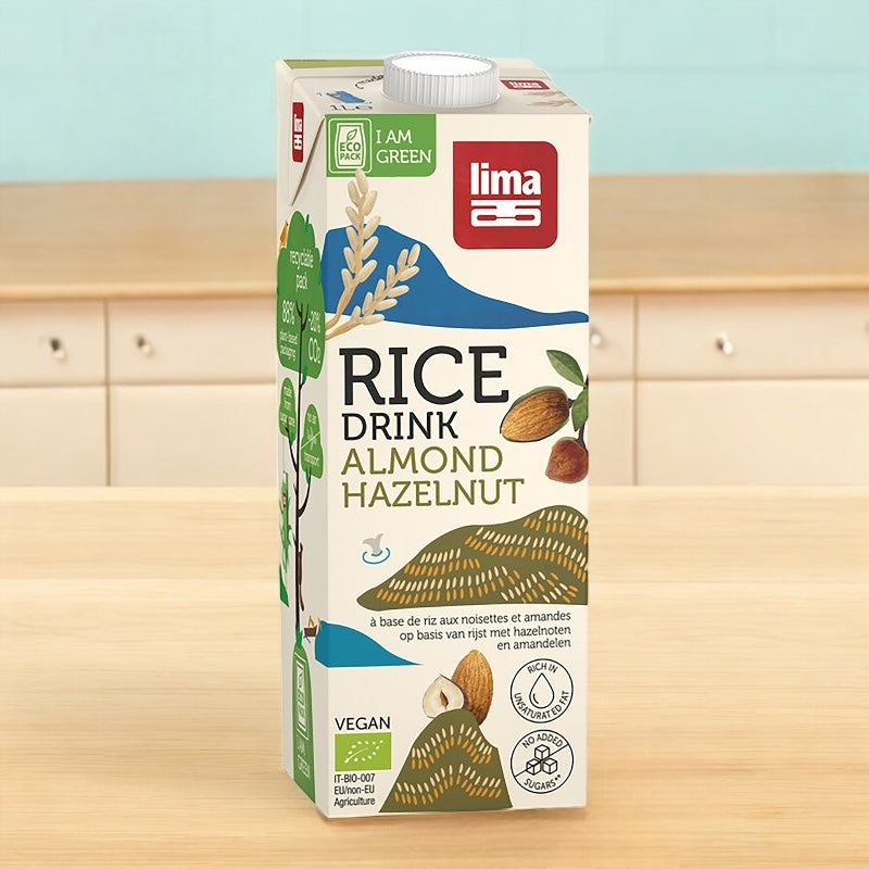 Lima - Boisson au riz avec noisettes & amandes BIO 1l