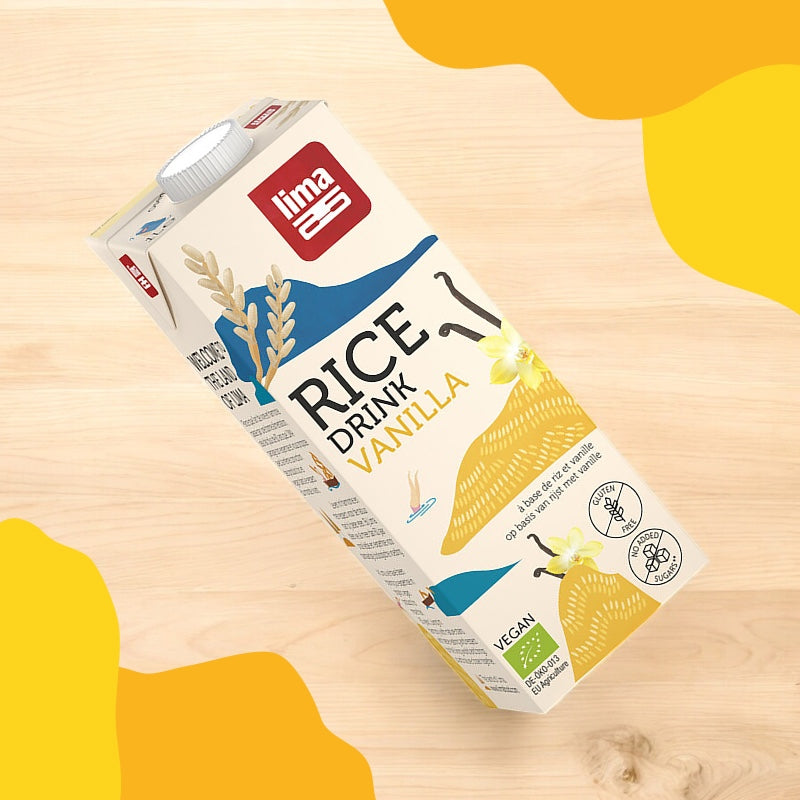 Lima - Boisson de riz avec vanille BIO 1l