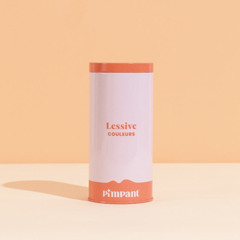 Boîte doseuse lessive poudre couleur - Pimpant