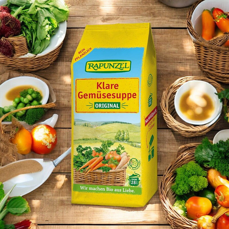Bouillon de légumes avec levure BIO