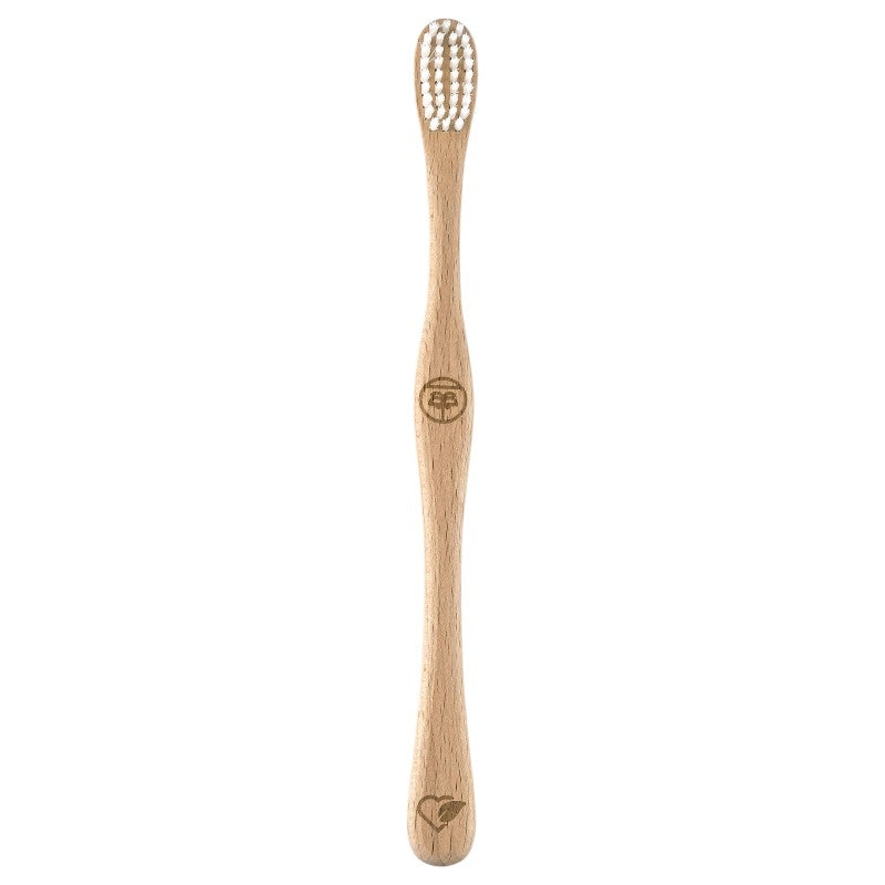 Liebwerk - Brosse à dents en bois "palmier tropical" Soft Nylon