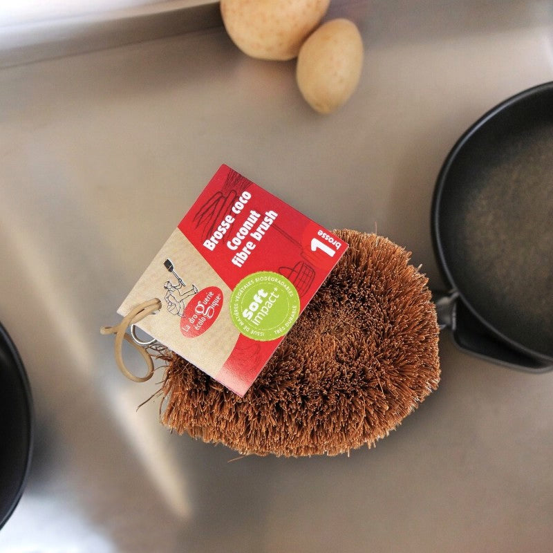 La Droguerie Écologique - Brosse coco multi-usage
