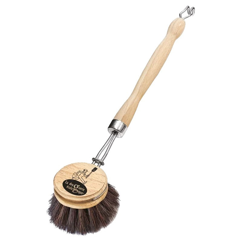 La Droguerie Écologique - Brosse vaisselle crin de cheval