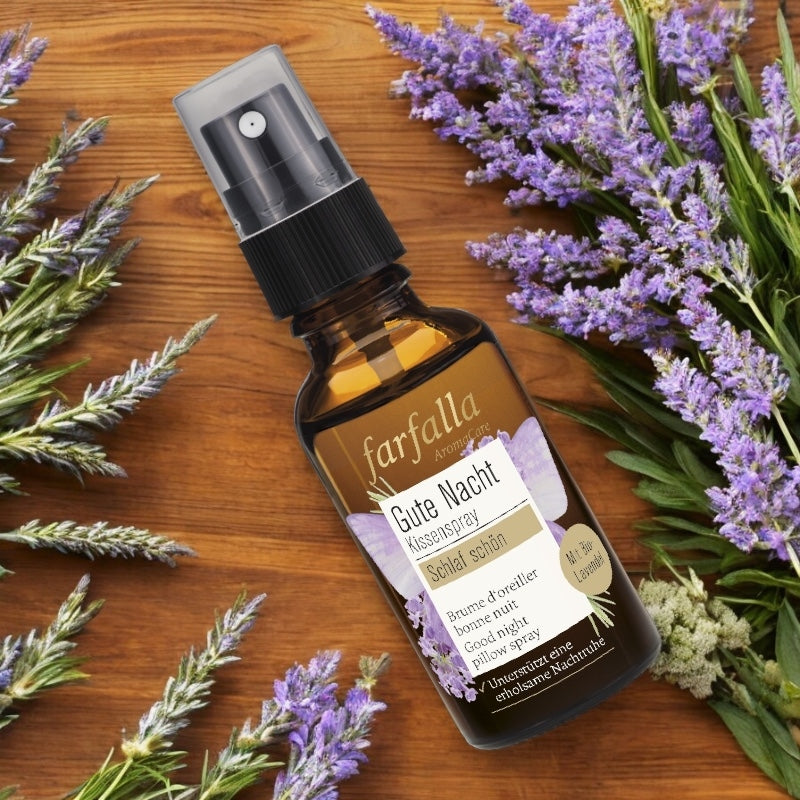 Farfalla - Brume d'oreiller BIO Bonne nuit lavande 30ml