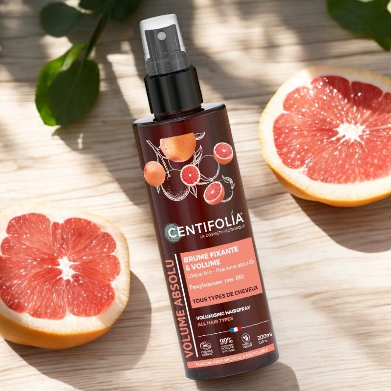Centifolia - Brume fixante & volume BIO pamplemousse rose 200ml