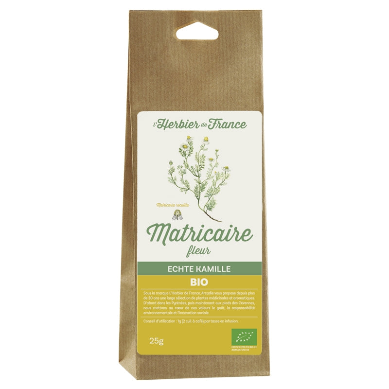 L'Herbier de France - Camomille matricaire BIO 25g