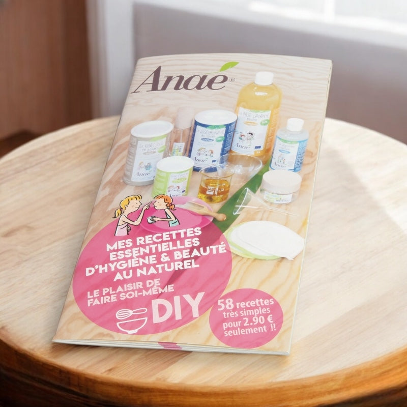 Anaé - Carnet "Mes recettes essentielles d'hygiène et beauté au naturel"