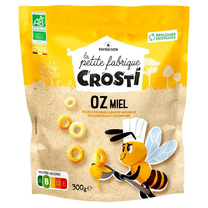 Favrichon - Bio-Honig-Ringmüsli 300g
