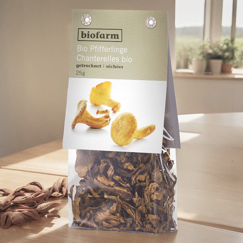 Biofarm - Chanterelles séchées BIO 25g