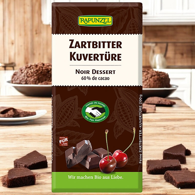 Chocolat noir dessert BIO