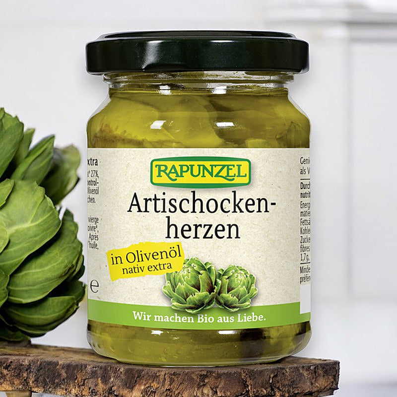 Coeurs d'artichauts à l'huile d'olive BIO