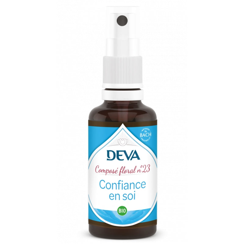 Deva - Composé floral en spray BIO N°23 Confiance en soi 30ml