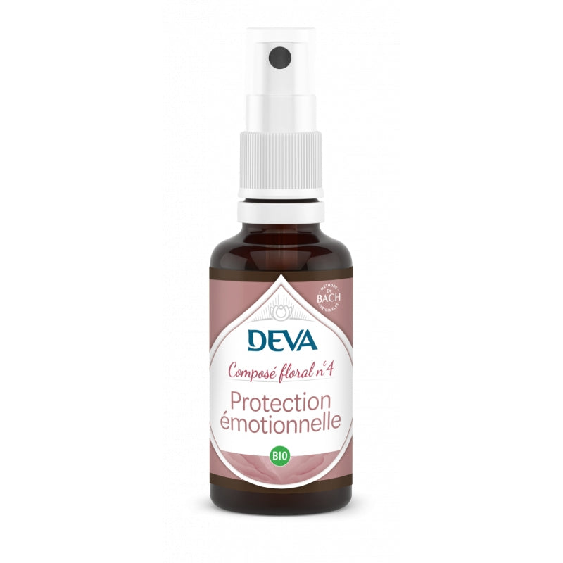 Deva - Composé floral en spray BIO N°4 Protection émotionnelle 30ml