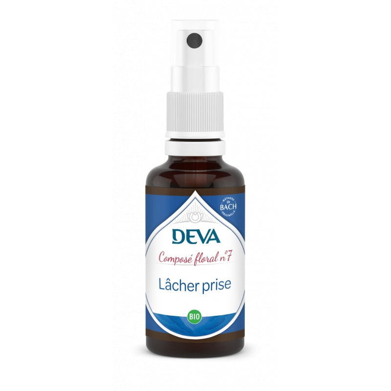 Deva - Composé floral en spray BIO N°7 Lâcher prise 30ml