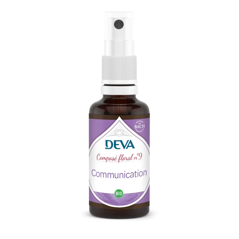Deva - Composé floral en spray BIO N°9 Communication 30ml