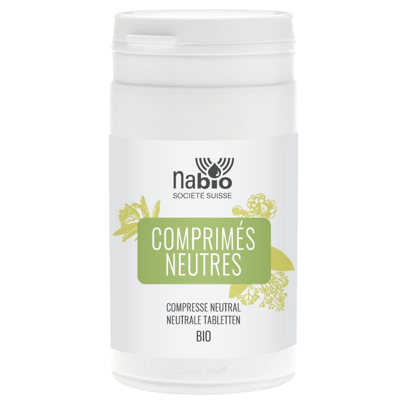 Comprimés neutres pour huiles essentielles BIO