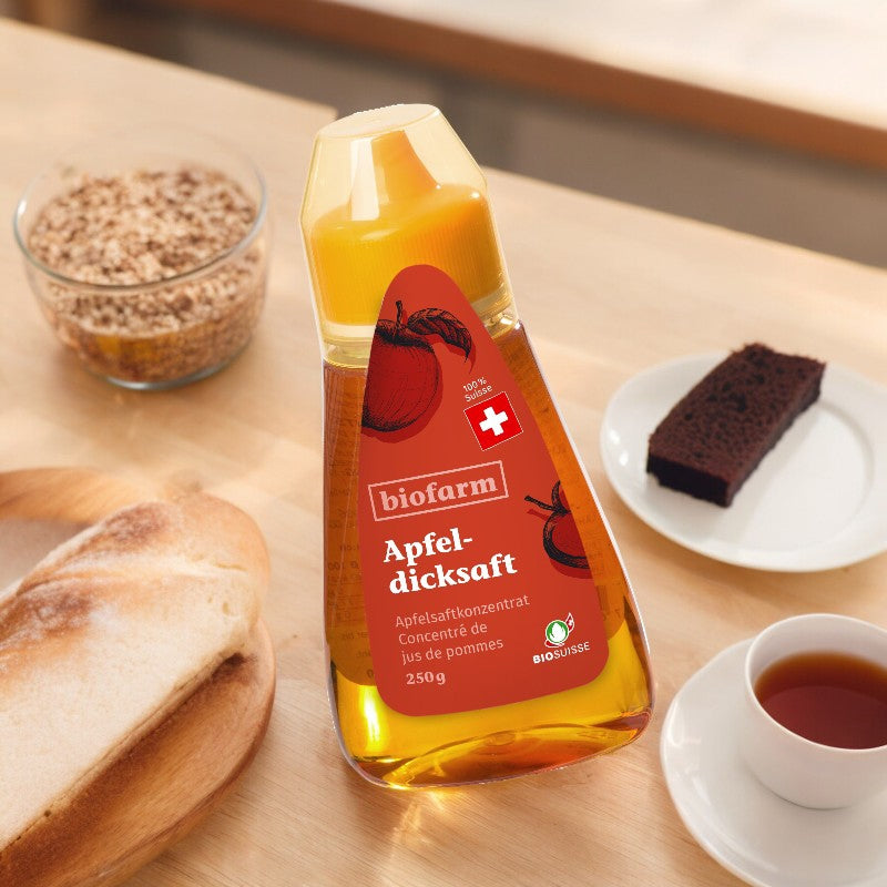 Biofarm - Concentré de jus de pommes suisse BIO 250g