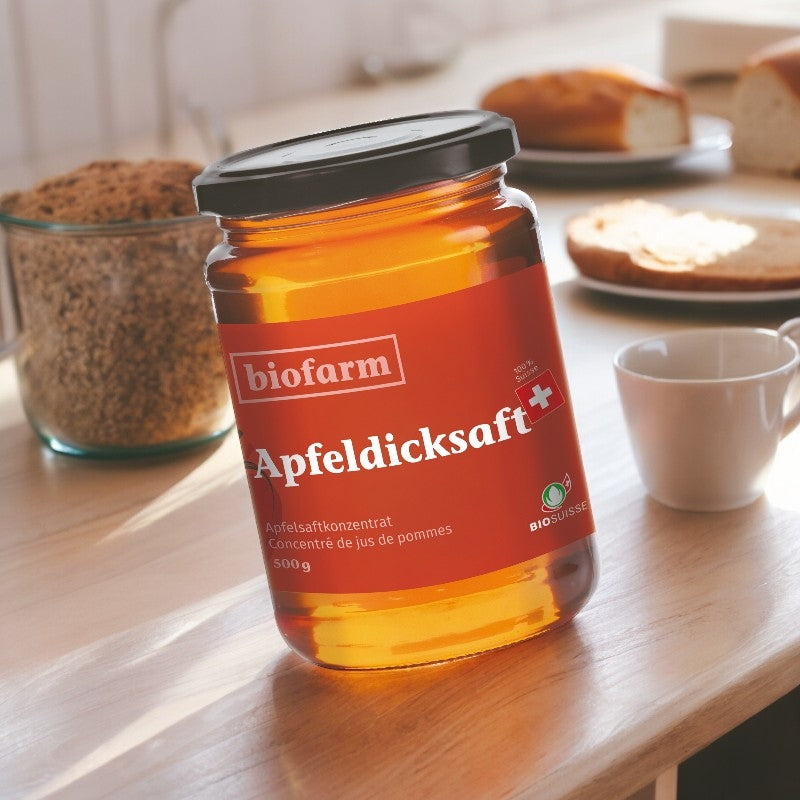 Biofarm - Bio-Apfelsaftkonzentrat aus der Schweiz 500g