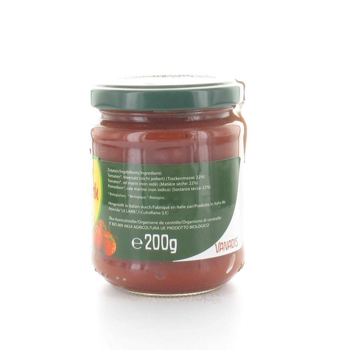 Bio-Tomatenmark - 200 g - Vanadis