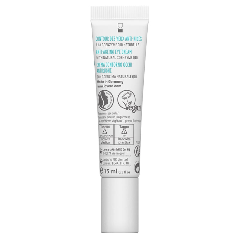 Lavera - Anti-Falten Q10 Augencreme Malve & Sheabutter BIO 15ml