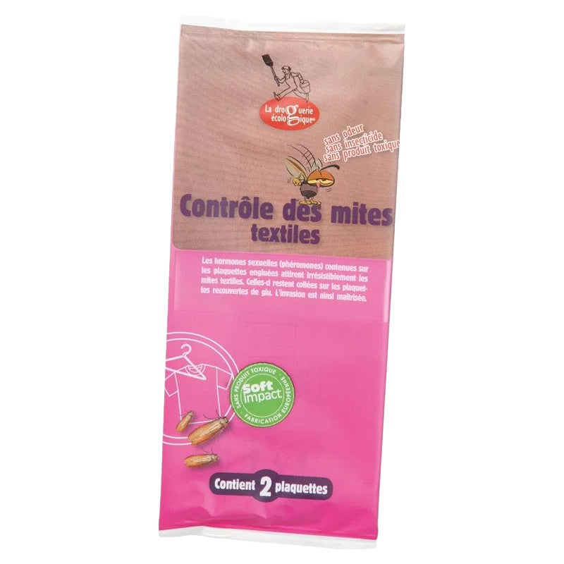 La Droguerie Écologique - Contrôle des mites textiles 2 pièces