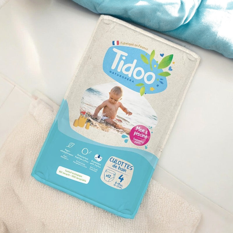 Couches de bains écologiques Taille 4 M